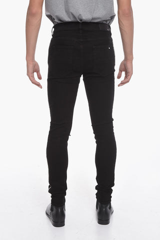 Stretchy Skinny Denims with Crystal Detailing 14cm