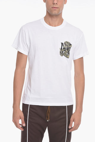 T-shirt SNAKE Stampata