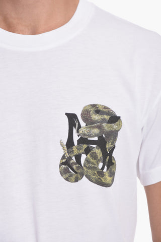 T-shirt SNAKE Stampata
