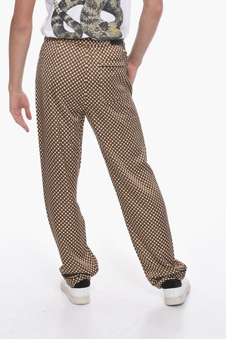 Viscose-satin POKER CHIP Pyjama Pants