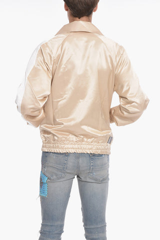 Felpa Zip Up a Collo Alto con Logo Ricamato