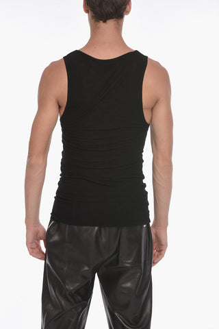 Tank Top in Cotone a Coste