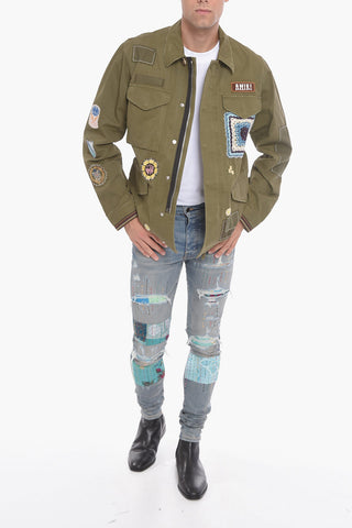 Cotton-canvas BROTHERS Saharian Overshirt