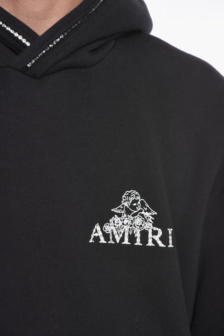 CHERUB Hoodie Sweatshirt with Crystal Detail
