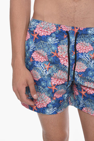 Costume Boxer STROMBOLI Stampato Con Coulisse