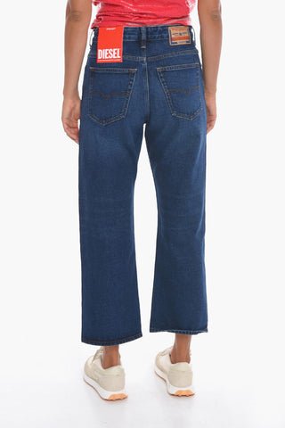 LIBRARY Cropped D-REGGY UNISEX Denims with Loose-fit
