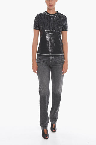 All-Over Monogram T-REG-MON Crew-Neck T-shirt