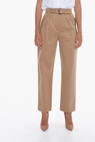 Pantaloni a 2 Pinces con Cintura