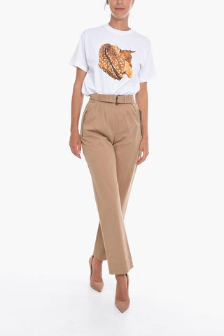 Pantaloni a 2 Pinces con Cintura