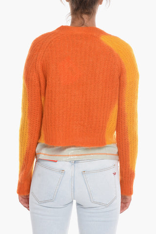 Two-Tone M-ILLY Cropped Cardigan