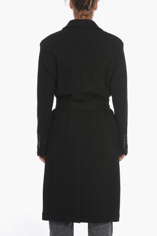 Double-breasted W-OUTKAST UNISEX Coat with Flap Pockets