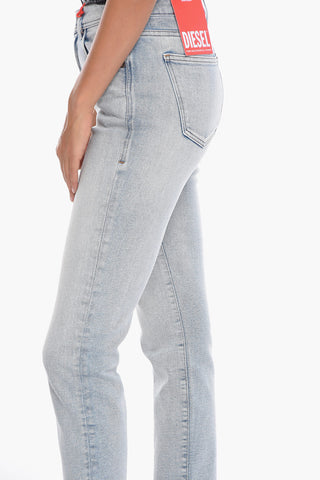LIBRARY Jeans Slim Fit 2004 in Lavaggio Chiaro 15cm L32
