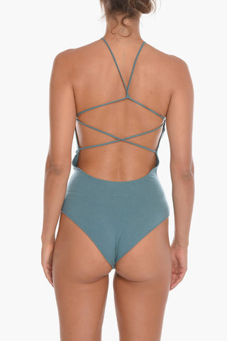 Cashmere Blend GAUGE Bare-back Bodysuit
