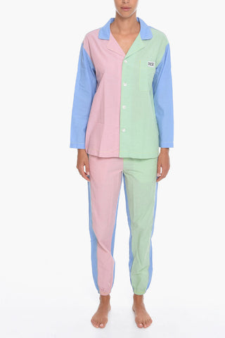 Color Block Cotton UFSET-VENELIA-C Pyjamas