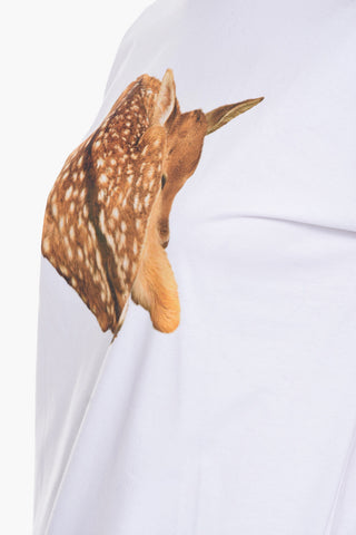 T-Shirt Girocollo CARRICK DEER con Stampa
