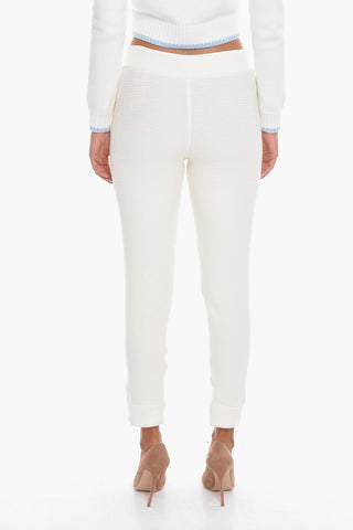Cashmere Blend GINZENA Sweatpants with Buttons