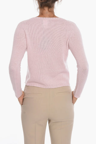 Maglia Collo a V in Cashmere