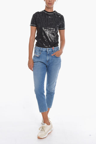 Regular Waist D-FAYZA Boyfriend Fit Jeans 15cm L32