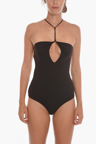 Cashmere Blend GAUGE Bare-back Bodysuit