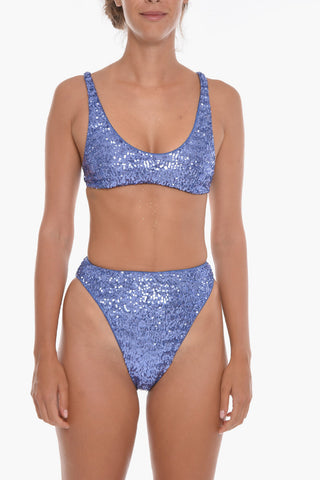 High Cut Sequined SPORTY Bikini