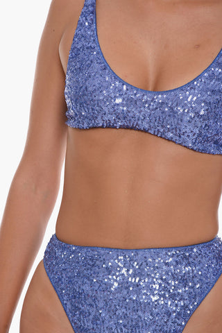 High Cut Sequined SPORTY Bikini