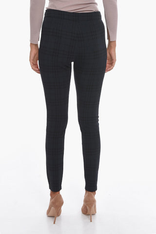 Pantaloni in Jersey con Fantasia Tartan