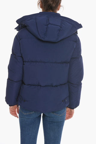 Down Jacket W-ROLF-NW UNISEX with Removable Hood