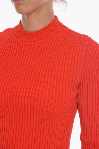 Crew Neck TECH Ribbed Sweater