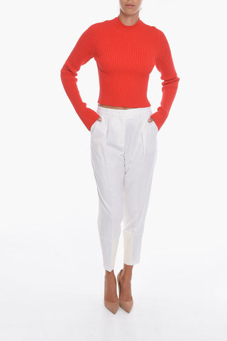Crew Neck TECH Ribbed Sweater
