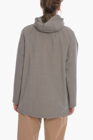 CLEMENS Padded Jacket with Check Pattern