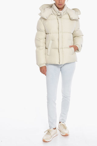 Down Jacket W-ROLF with Removable Hood