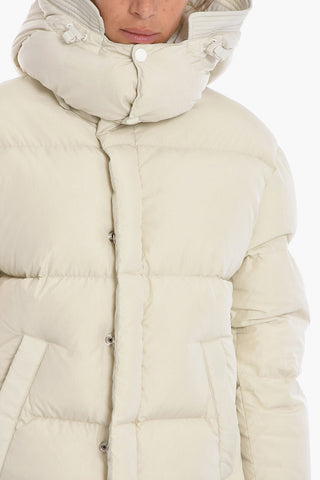 Down Jacket W-ROLF with Removable Hood
