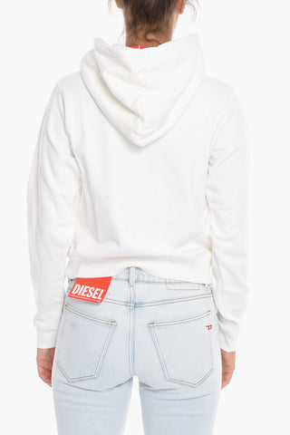 Brushed Cotton F-REGGY Hoodie with Printed Logo