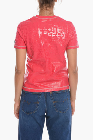 All-Over Monogram T-REG-MON Crew-Neck T-shirt