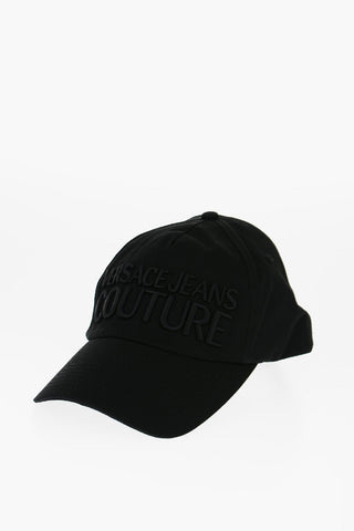 JEANS COUTURE Solid Color Cap with Embossed Logo