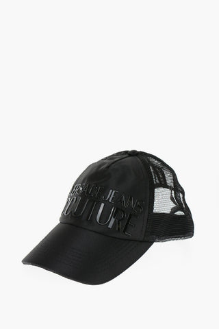 JEANS COUTURE Cappello Baseball in Mesh con Logo in Rilievo