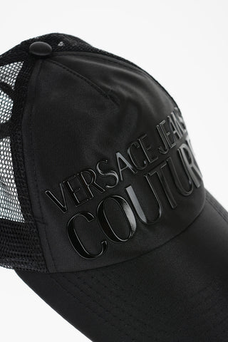 JEANS COUTURE Cappello Baseball in Mesh con Logo in Rilievo
