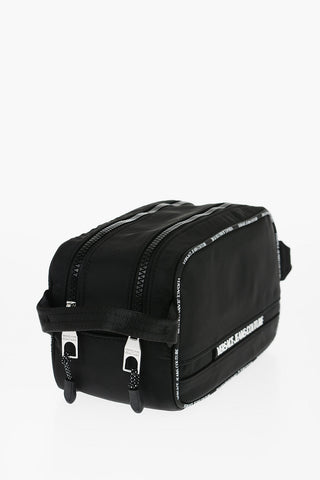 JEANS COUTURE Necessaire in Nylon con Rifiniture Logate