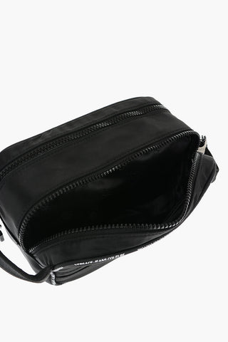 JEANS COUTURE Necessaire in Nylon con Rifiniture Logate