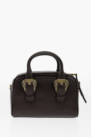 JEANS COUTURE Borsa Bauletto in Ecopelle Martellata con Fibbie Dorate