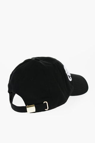 JEANS COUTURE Cotton Cap with Embossed Logo
