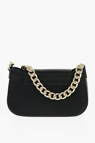 JEANS COUTURE Borsa a Spalla in Ecopelle con Catena Dorata
