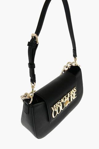 JEANS COUTURE Borsa a Spalla in Ecopelle con Catena Dorata