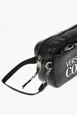 JEANS COUTURE Necessaire in Ecopelle con Logo Argentato