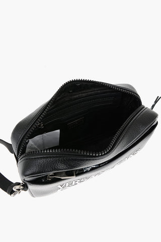 JEANS COUTURE Necessaire in Ecopelle con Logo Argentato
