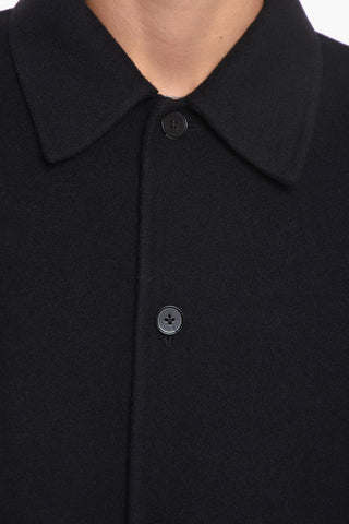 Flush Pocket Cashmere Unlined Coat