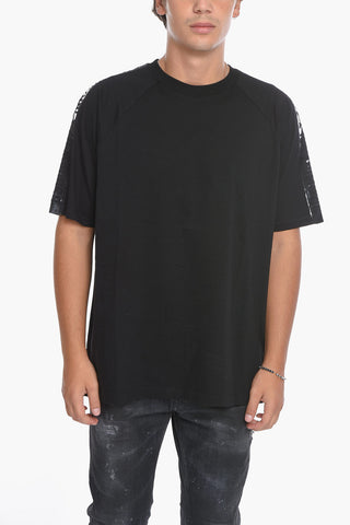 Crewneck Short Sleeved T-Shirt With Printed Logo