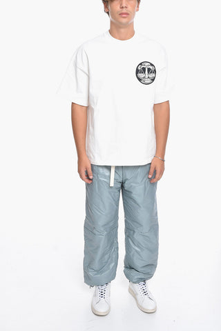 ASTROLOGY Crewneck T-shirt with Zodiac Patch