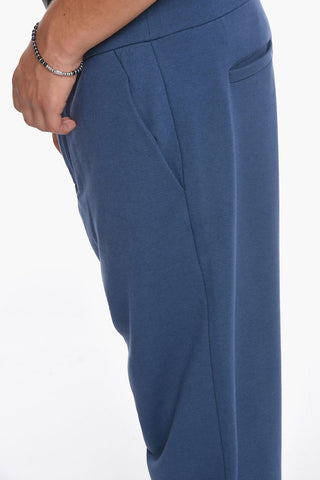 SUSTAINABILITY Pantaloni Chino in Cotone Organico con Polsini 