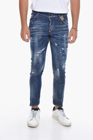 Jeans 5 Tasche SEXY TWIST FIT con Design Sketch 16cm